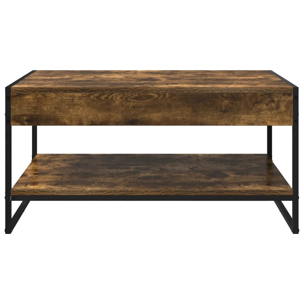 Tavolino da salotto Quercia Fumosa 80 x 50 x 40 cm 886440
