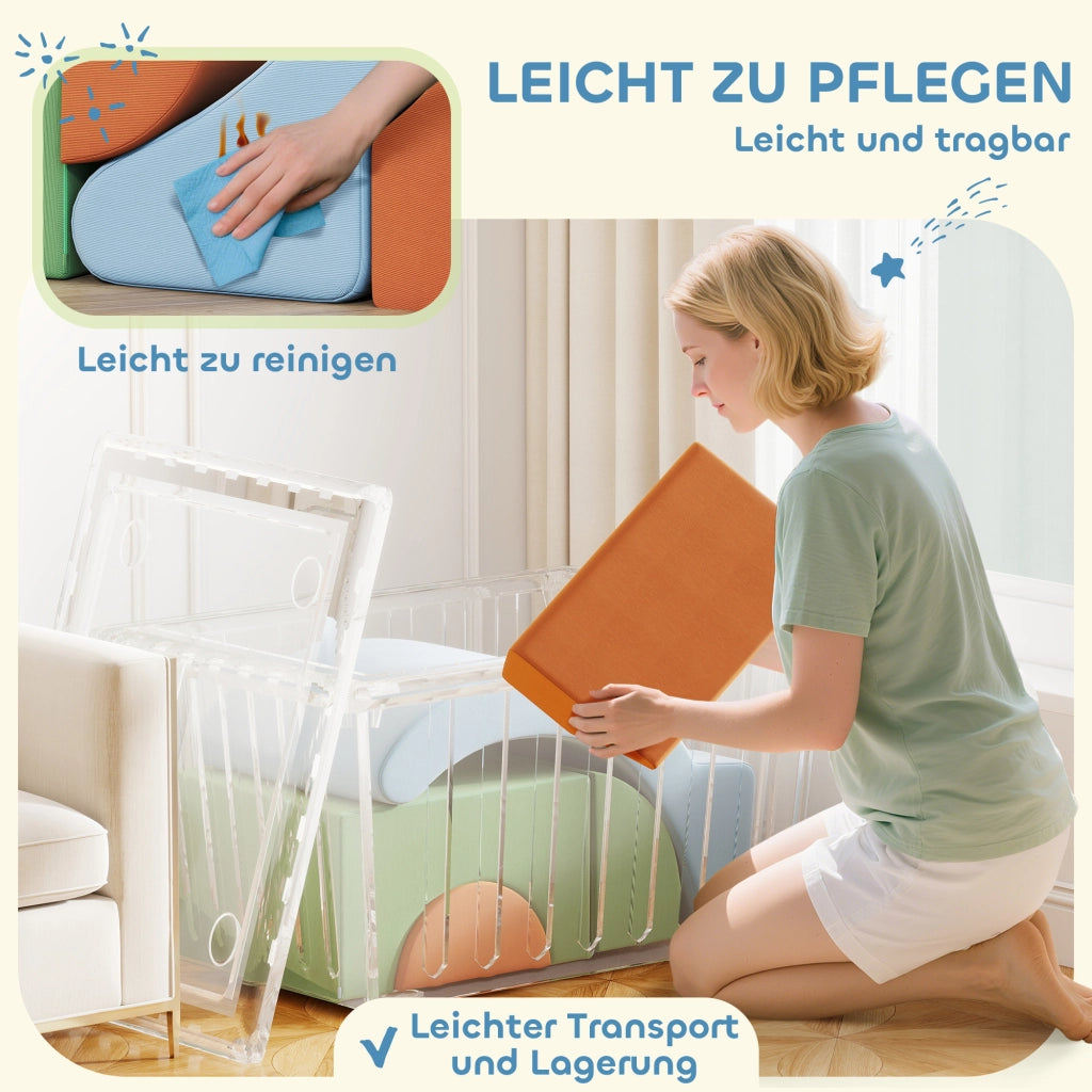 Set di blocchi morbidi per bambini ¨C zephmum ¨C 5 pezzi multicolore