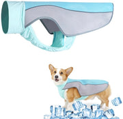 Vestone per Cani - Cappotto Raffreddante - Ademendente Giacca di Raffreddamento - Protezione UV - Leggero - Portatile per Attività All'aperto - Vestone per Cani Raffreddante