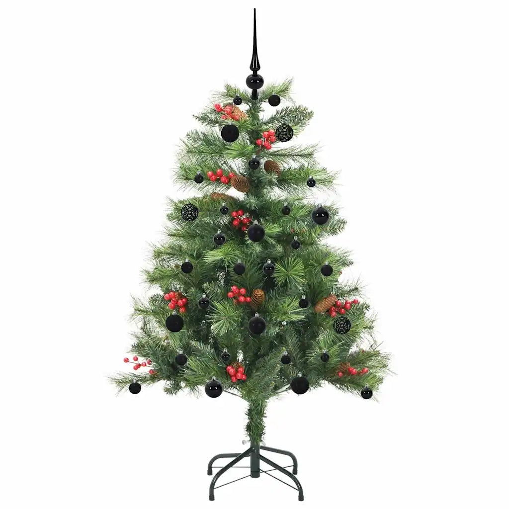 Albero di Natale artificiale Verde 150 cm PVC e Metallo