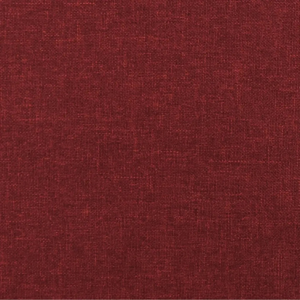 Poltrona Massaggiante Elettrica Rosso Vino in Tessuto 342354