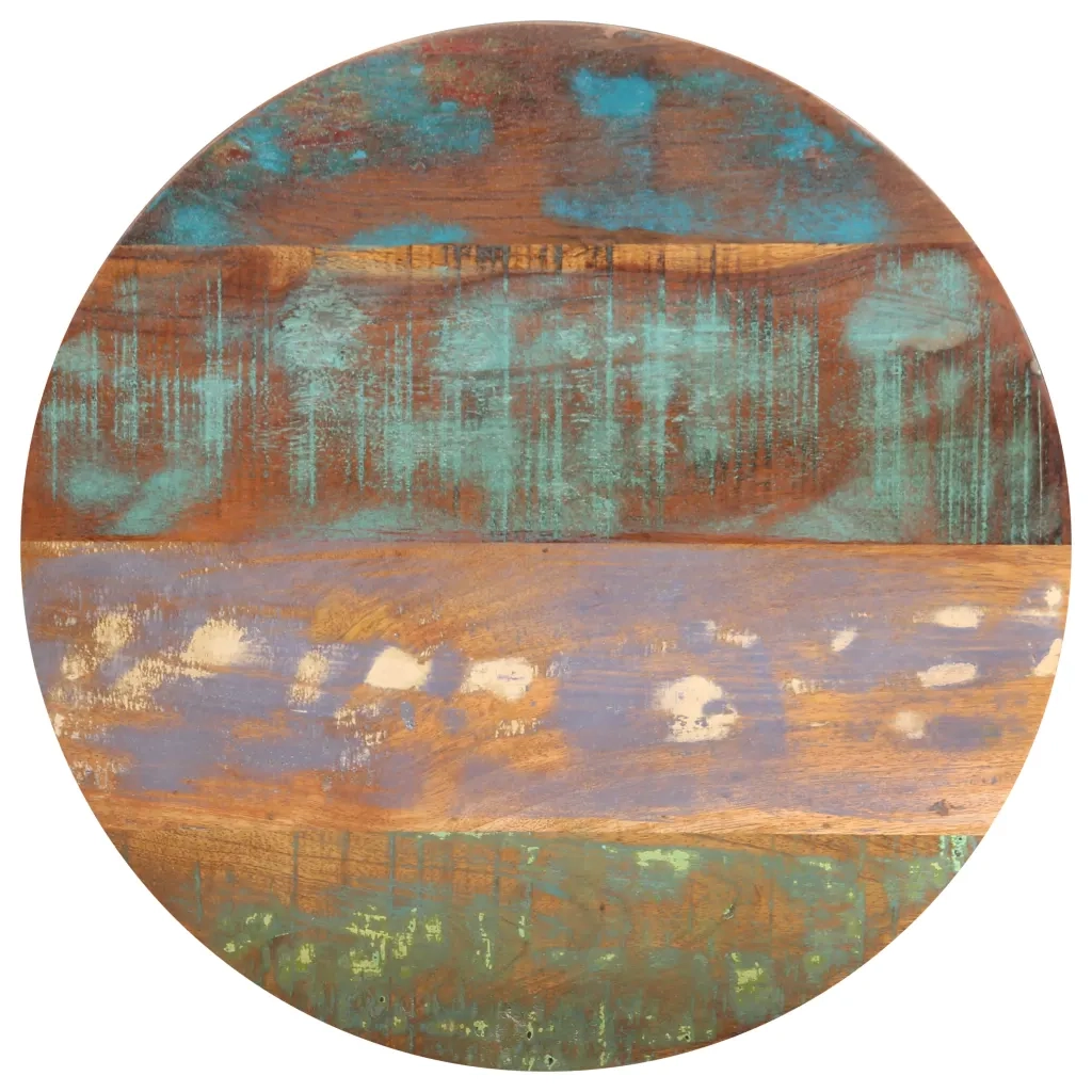 Tavolino da Salotto 43x55 cm in Legno Massello di Recupero 287486