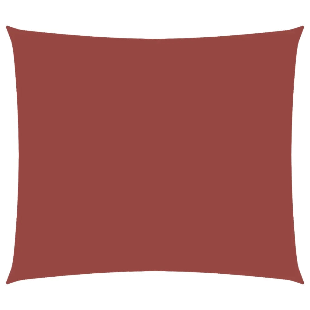 Vela Ombreggiante-Parasole a vela Oxford Rettangolare 2,5x3 m Terracotta