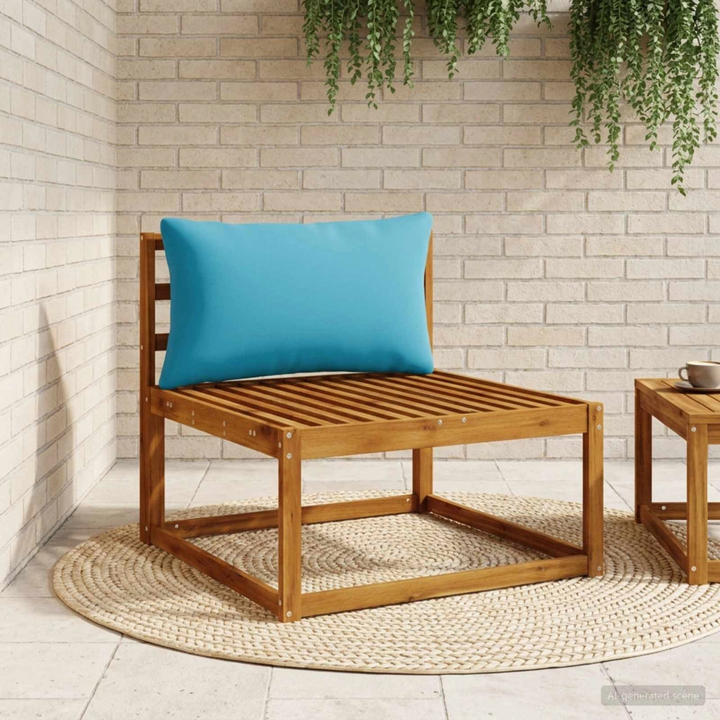 Cuscino per Schiena a 1 Pezzo PUTTEN 100% Poliestere Azzurro 946984