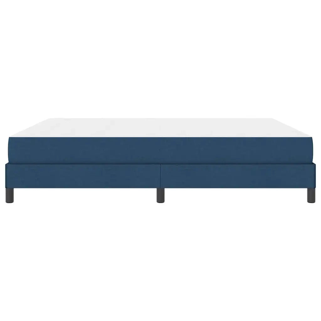 Letto a molle con materasso Blu 180 x 200 cm Tessuto 3398513