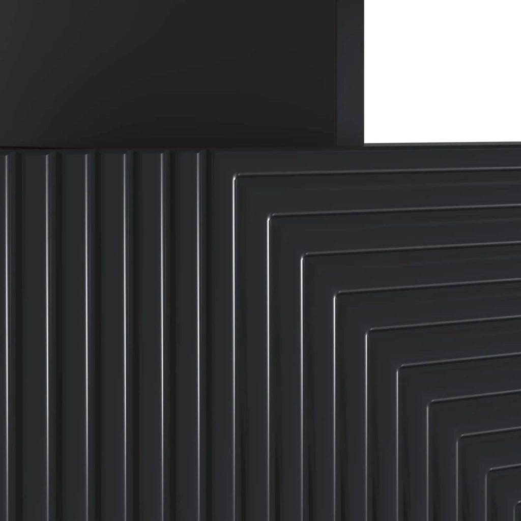 Mobile TV LED Nero Legno ingegnerizzato 896996