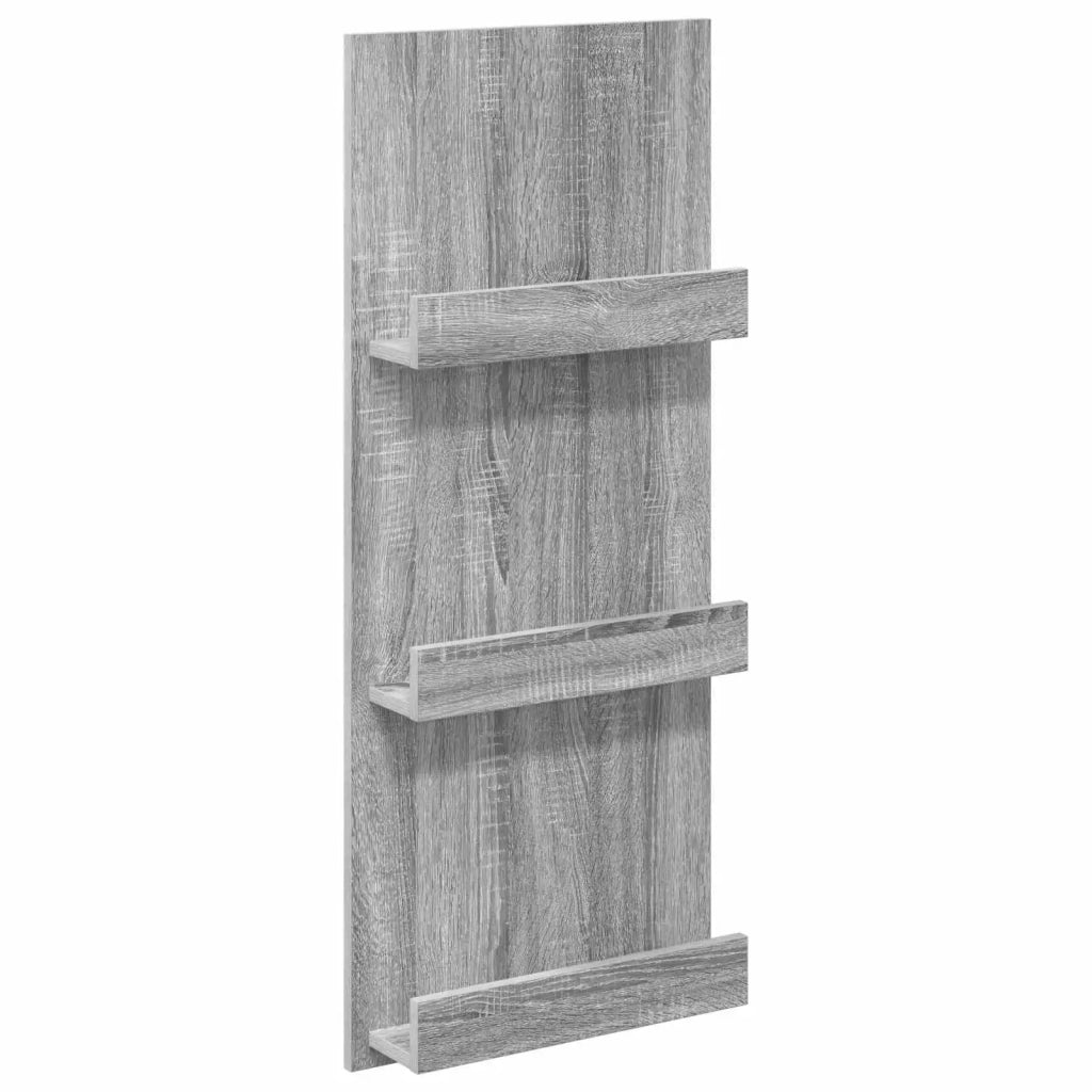 Scaffale per riviste Grigio Sonoma 43 x 11 x 102 cm CFW5595293
