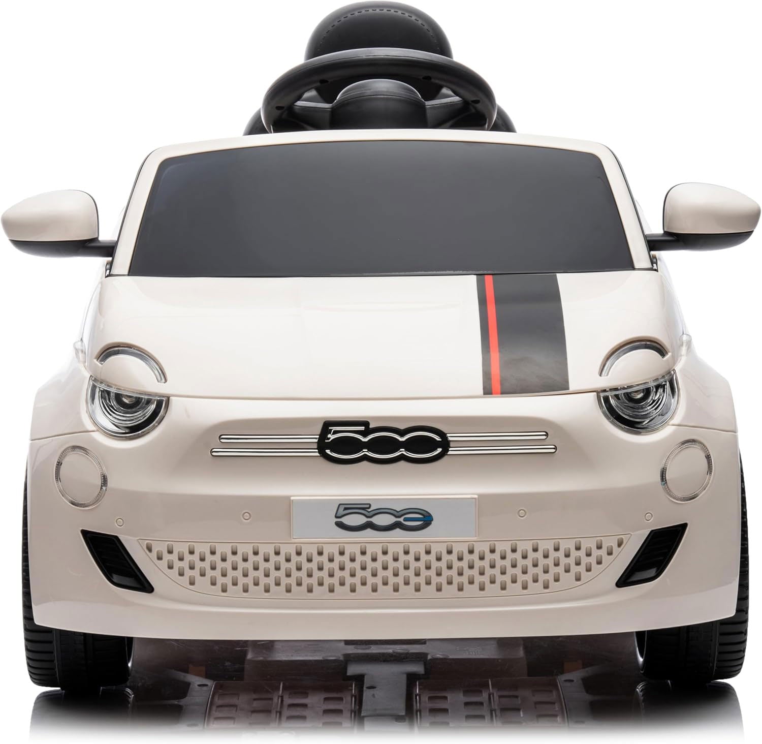 Macchina Elettrica per Bambini Licenza Ufficiale Fiat 500 Small 10,8V 3,1Ah Bianco