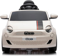 Macchina Elettrica per Bambini Licenza Ufficiale Fiat 500 Small 10,8V 3,1Ah Bianco