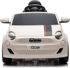 Macchina Elettrica per Bambini Licenza Ufficiale Fiat 500 Small 10,8V 3,1Ah Bianco