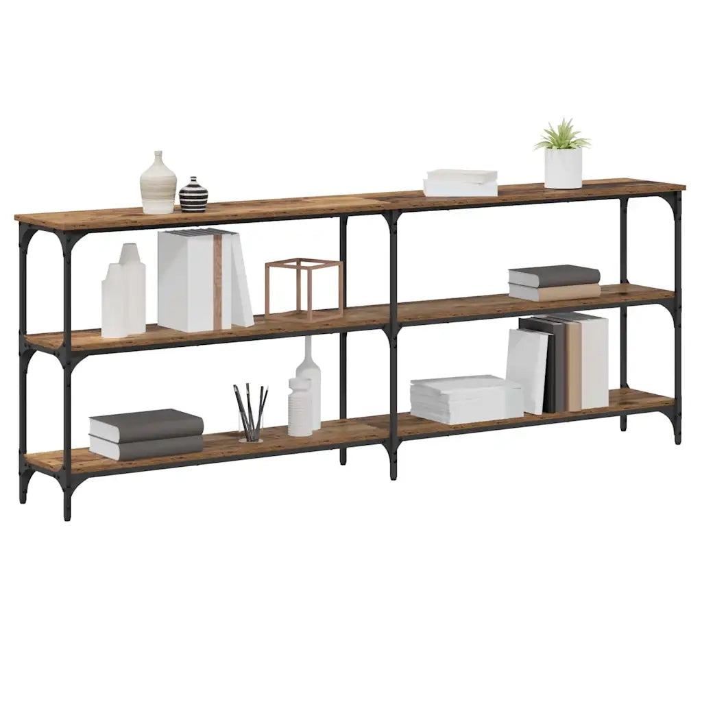 Tavolo consolle Legno vecchio 200 x 29 x 75 cm 871319