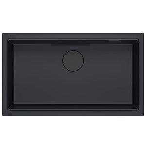 Lavello In Granito Logan 110 Black Rame