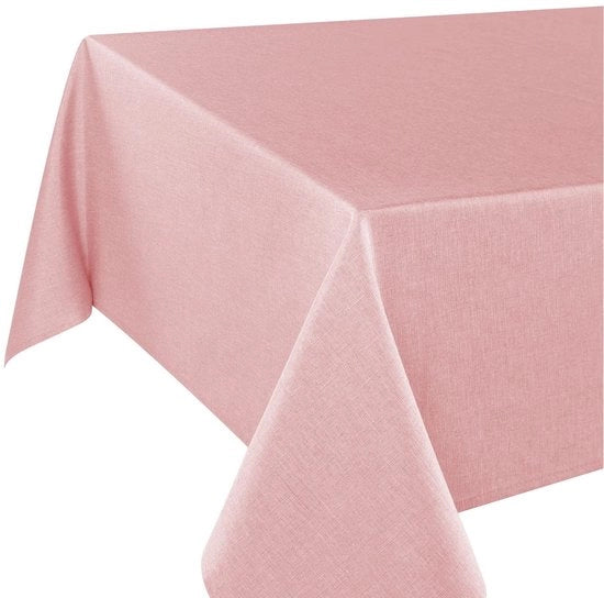 Tovagliato VIENNA rosso Premium, impermeabile, tutto l'anno, rettangolare 130x160 cm