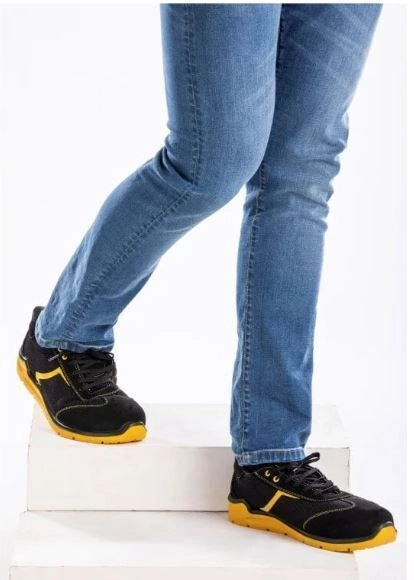 Rica Lewis 5430712 Brooklyn Scarpe Antinfortunistiche S1P Taglia 39 Puntale Composito Suola SRC colore Nero