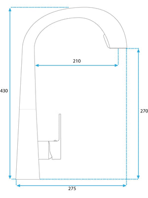 Rubinetto Da Cucina Rea Ross Black
