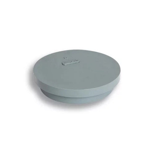 TAPPO DI CHIUSURA IN PVC GRIGIO- D. 40 - H.20 mm- NICOL- pezzi 1