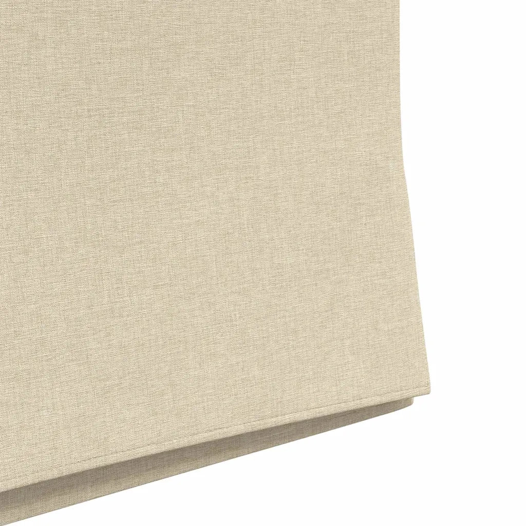 Sedie da pranzo 2 pcs Crema 57 x 67 x 95 cm Tessuto