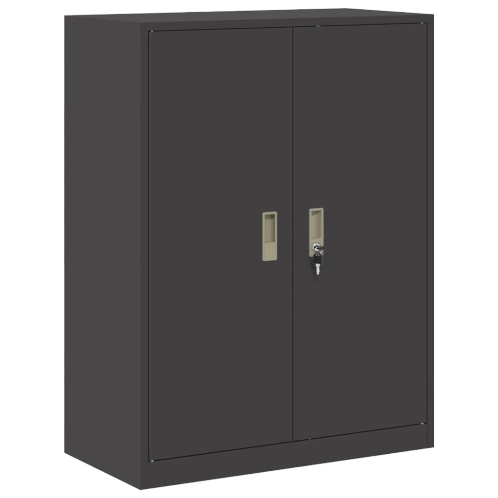 Armadio Nero 80 x 40 x 105 cm Acciaio CFW8938834