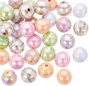 Kralen Acrilici 50 pezzi - Filo Iridescente a forma di cerchio - Spacer colorato per Kralen - Accessori per artigianato - Collana/bracciale - Accessori per artigianato
