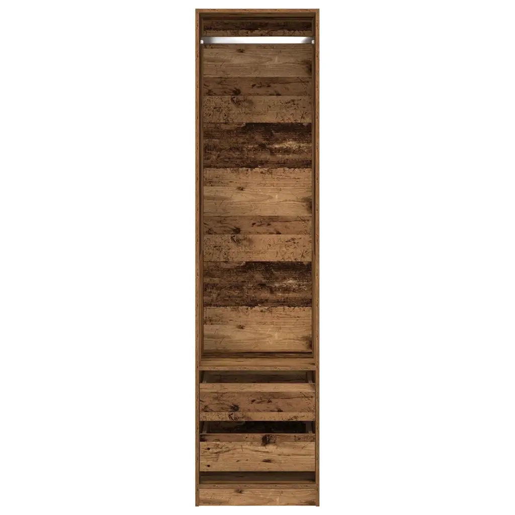 Armadio Legno Antico 50x50x200 cm in Legno Multistrato 3318628