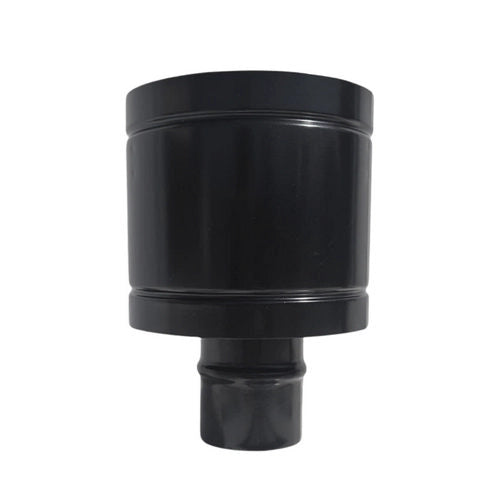 CAPPELLO ANTIVENTO INOX304 PER CANNE FUMARIE A PELLET NERO- Diam. 100- DK- pezzi 1
