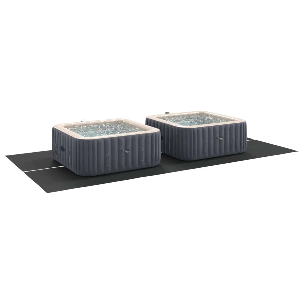 Telo per Fondo Piscina Regolabile Nero 500 x 250 x 0,1 cm CFW8022103
