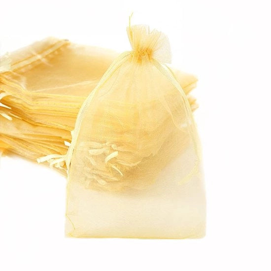 Confezioni di Organza 17 x 23 cm - 20 pezzi - Confezioni per Regali - Matrimonio - Confezioni per Caramelle - Confezioni per Gioielli - Confezioni di Alta Qualità