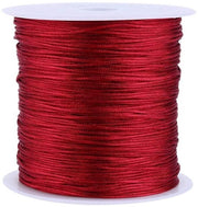 Cavo in Nylon - 100 metri - Multifunzionale e Sostenibile - Cavo a Nastro per Macramé - Cavo per Decorazioni in Stile Bourgondiaco - Cavo a Nastro in Nylon di Alta Qualità - Cavo a Nastro Cinese a Nodi - Cavo a Nastro per Artigianato