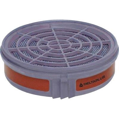 FILTRO X RESPIRATORE A MASCHERA M6400 DELTAPLUS - M6000 A1 CF=PZ 2- 1 confezioni