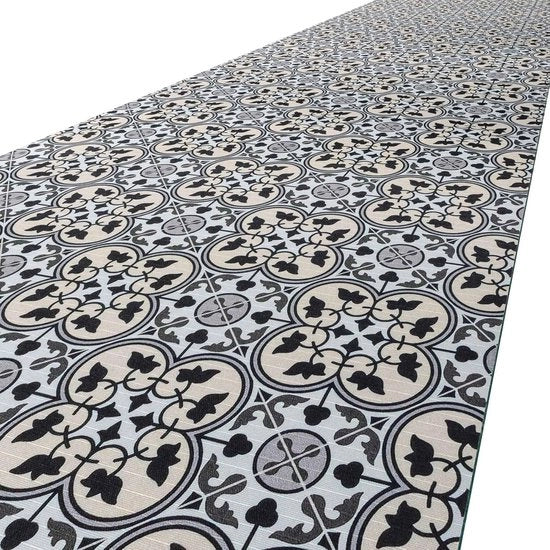 Tappeto Antiscivolo per Cucina - 100 x 52 cm - Facile da Pulire e Tagliabile su Misura