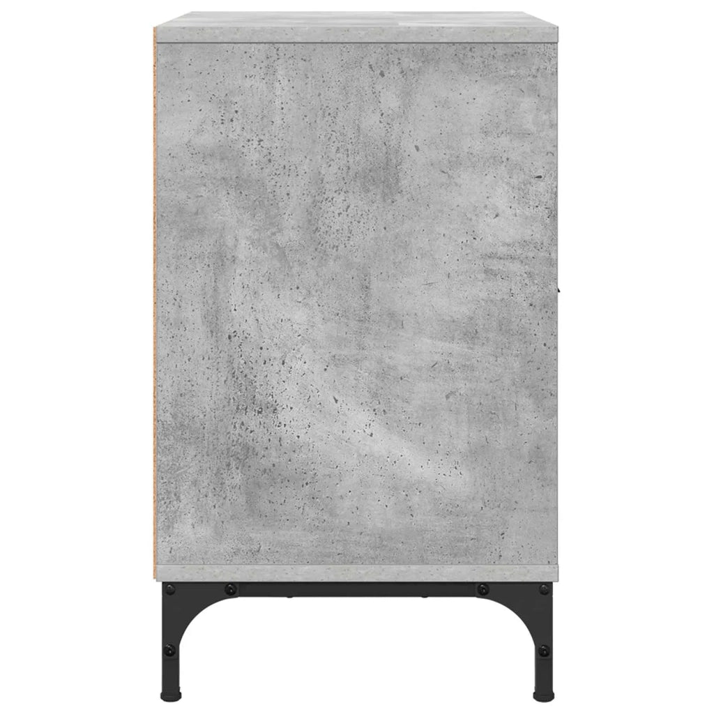 Armadio da Notte 2 pcs Grigio cemento 49 x 36 x 61 cm 883481