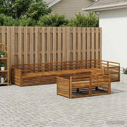 Set di divani da esterno 8 pz Naturale 3383507