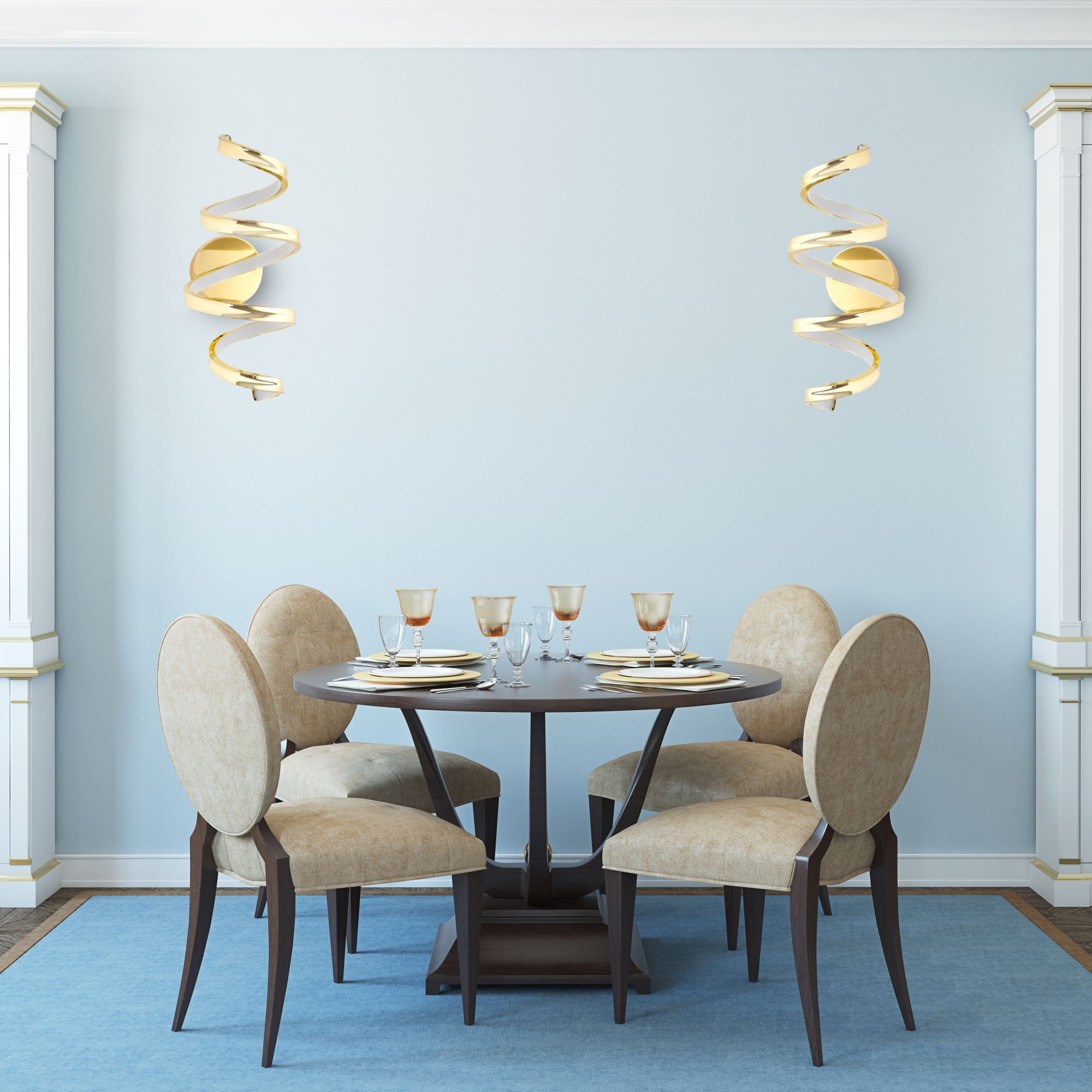 Lampada Led Spring App827-w Gold