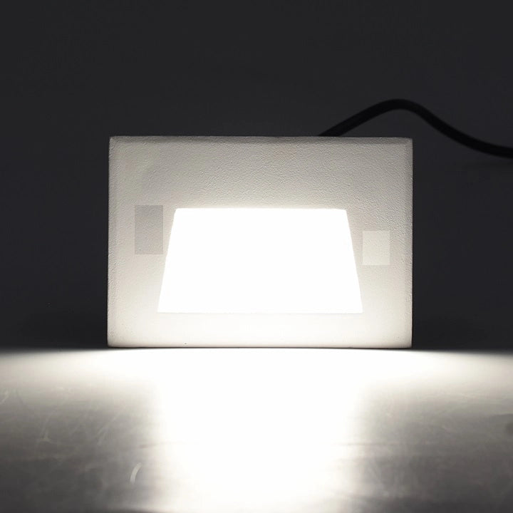 FARETTO LED SEGNAPASSO DA 5W PER INTERNI ED ESTERNI CON LUCE BIANCA NATURALE 4000K - PERFETTA PER GIARDINI SCALE E VIALI