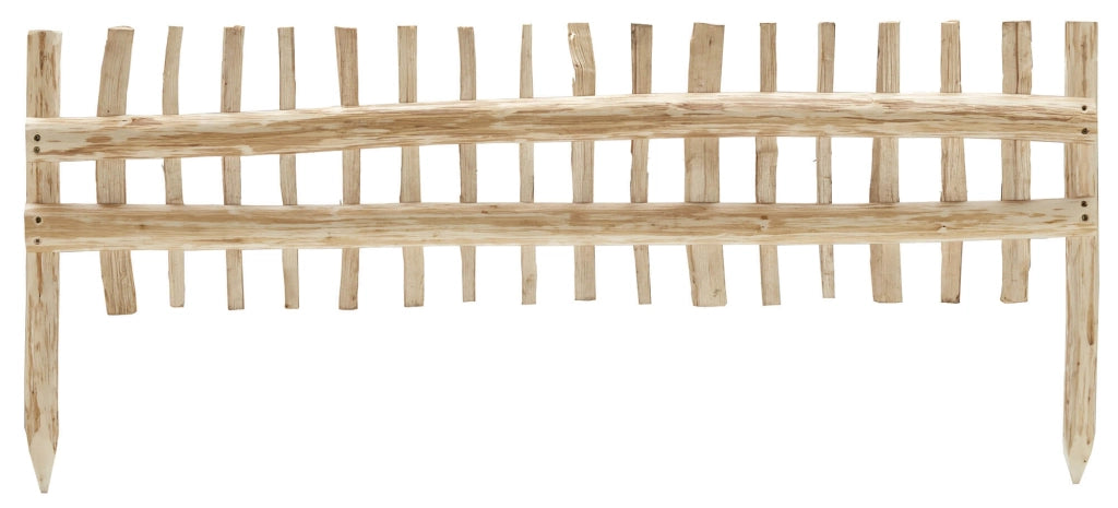 Minirecinzione 2 Pezzi 115x50 cm in Nocciolo Naturale