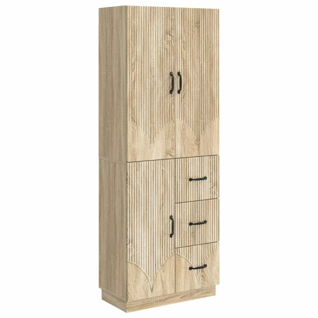 Set di armadi 2 pcs Rovere Sonoma Legno ingegnerizzato 3416819