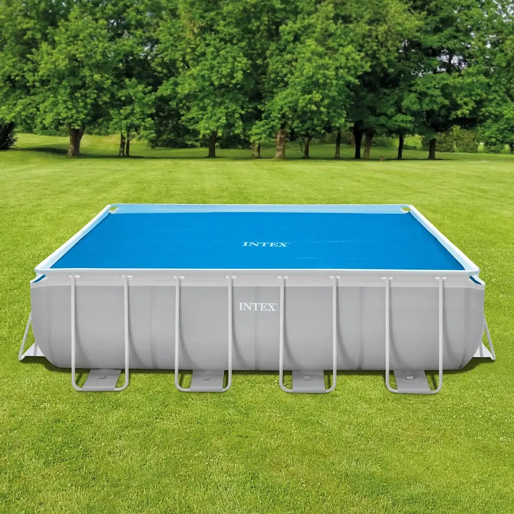 INTEX Copertura Solare per Piscina Blu 378x186 cm in Polietilene 3202957