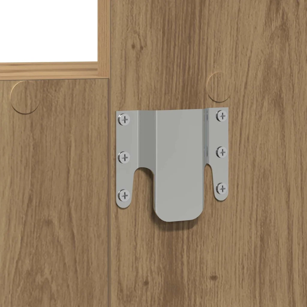 Tavolo da Trucco Marrone 60 x 40 x 70 cm Legno multistrato 865198