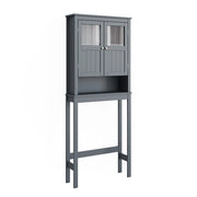 Vicco Armadietto per toilette Grigio 69 x 171 cm