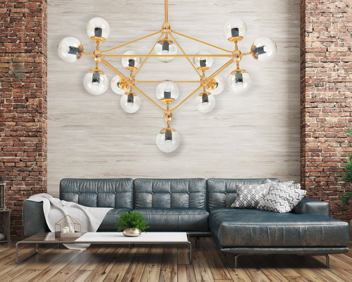 Lampada Pensile Da Soffitto Oro APP267-15C