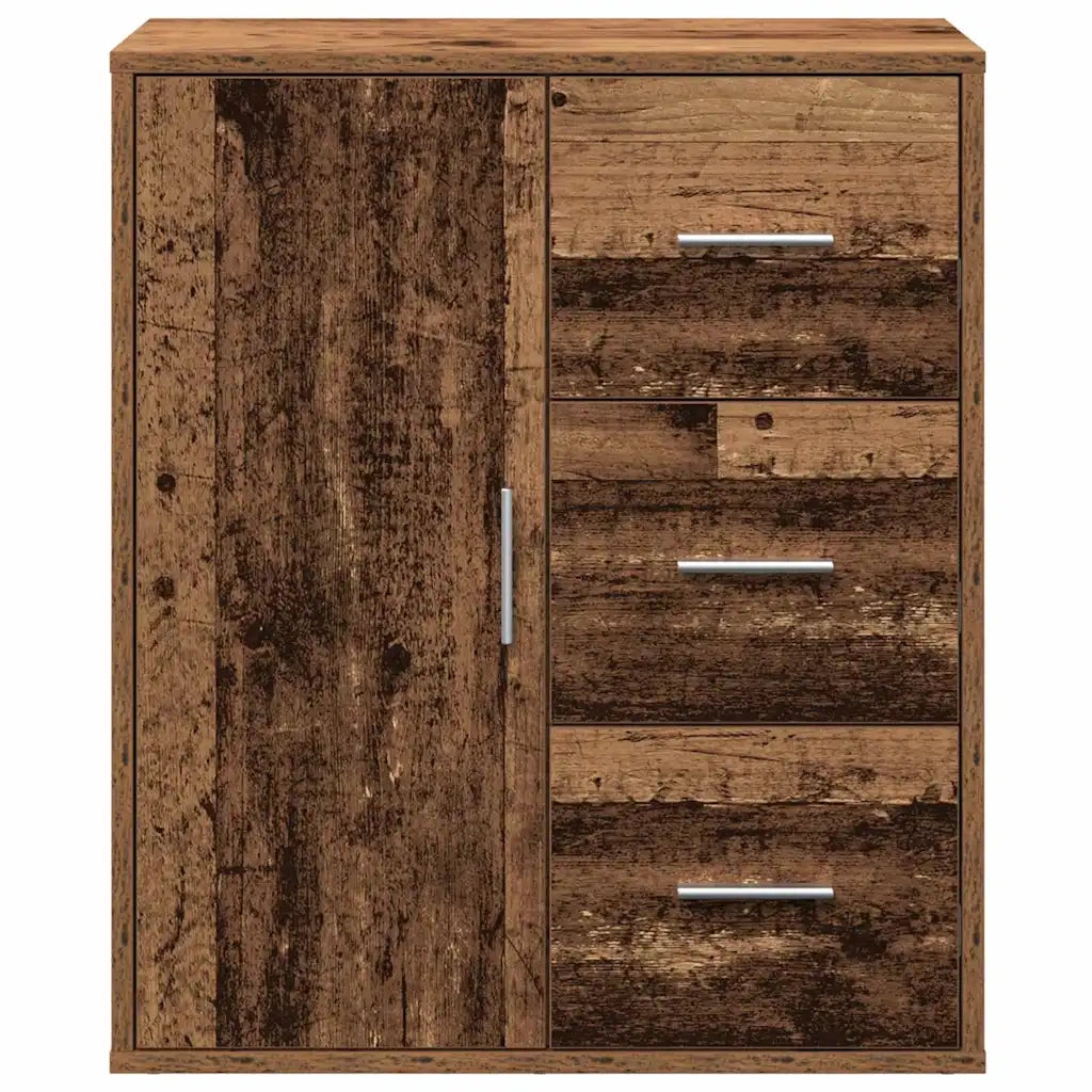 Credenza-Buffet-Armadio da cucina Legno vecchio 60 x 31 x 70 cm Legno multistrato 875044