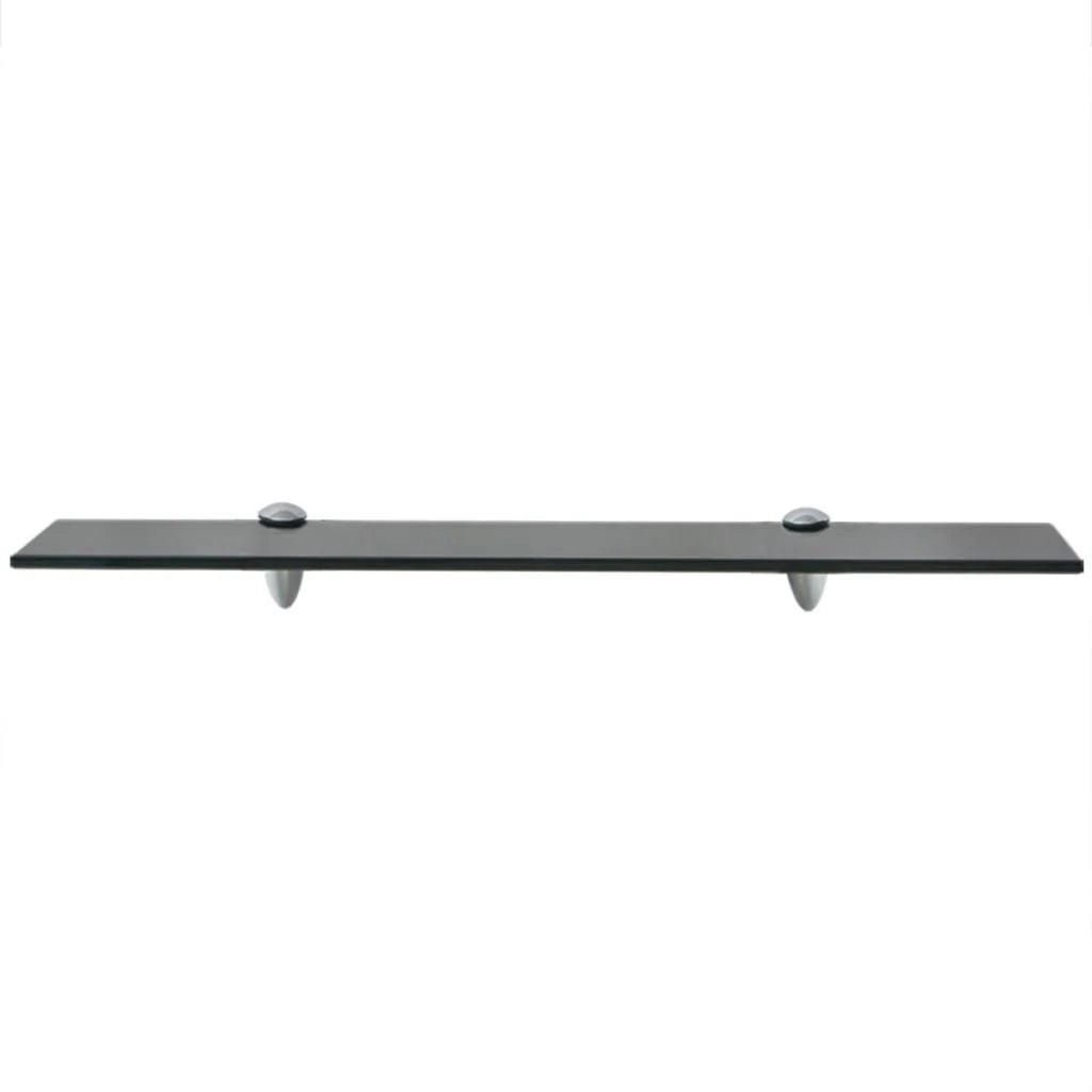 Mensola in vetro di design da parete 60 x 10 cm spessore 8 mm 2702130/2