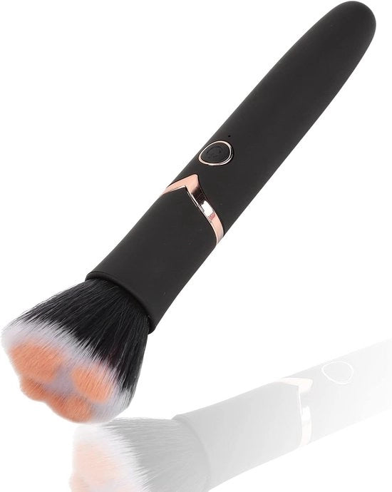 Borsetto Vibrante e Caricabile con 10 Velocità per Fondotinta, Correttore e Rossetto, Ideale per Polvere e Applicazione Make-up