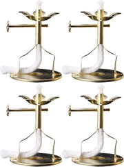Lampada a olio con supporto a candela, contenitore per cera, lampada a olio flottante, supporto per ghee, supporto per candela, bruciatore a disco per olio, accessori per altare buddista