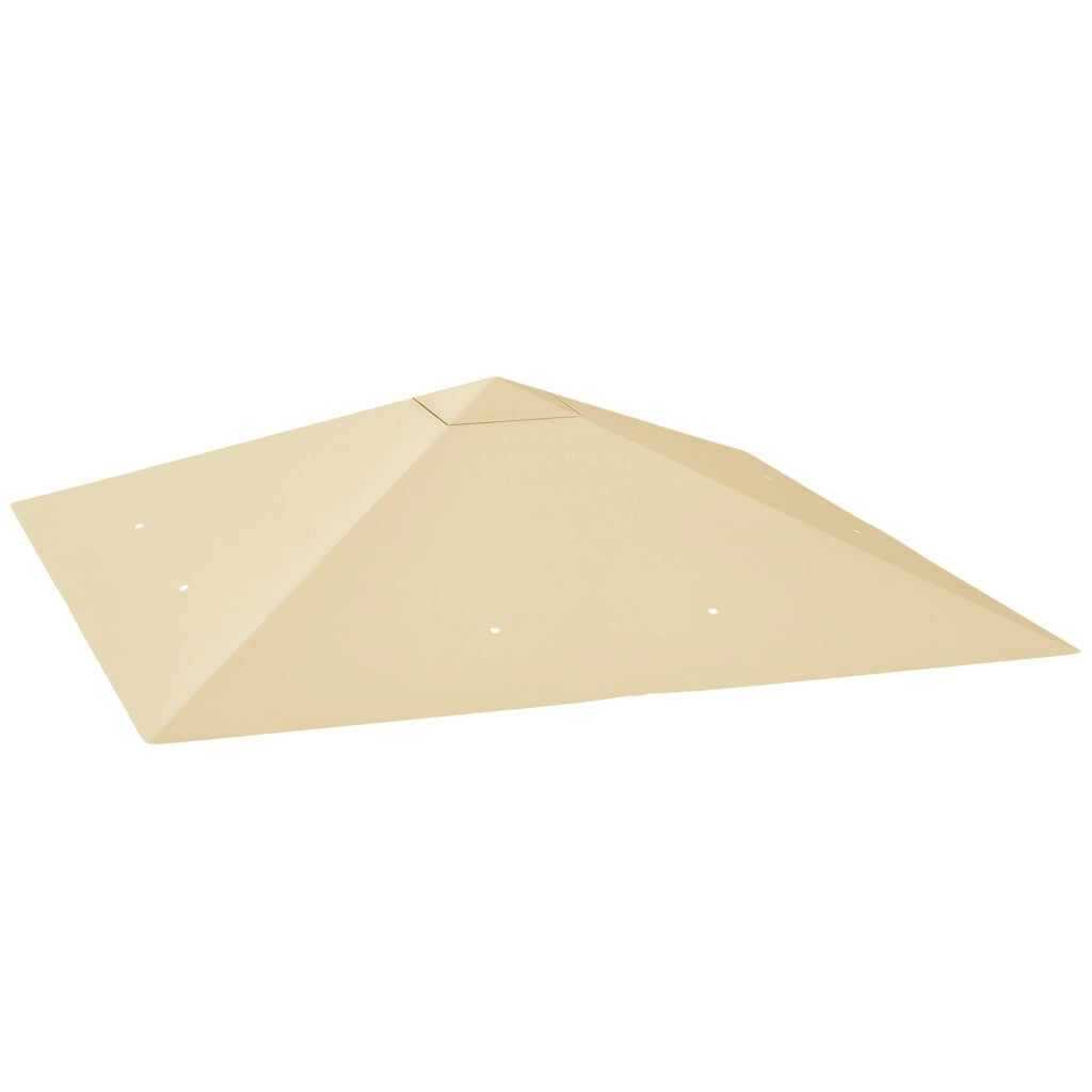 Copertura per gazebo 3x3 m impermeabile UPF30+ ¨C Minimal ¨C Tessuto Oxford 370g/m2 beige