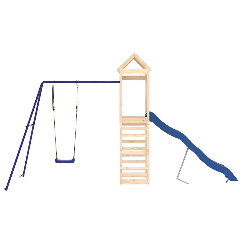 Set da Gioco da Esterno in Legno Massello di Pino 3156973