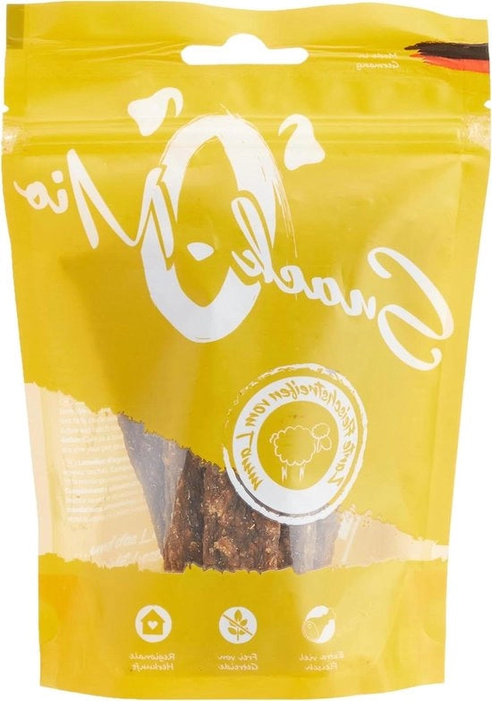 Lamelle di carne di agnello senza glutine - Snack per cani 1 x 125 g