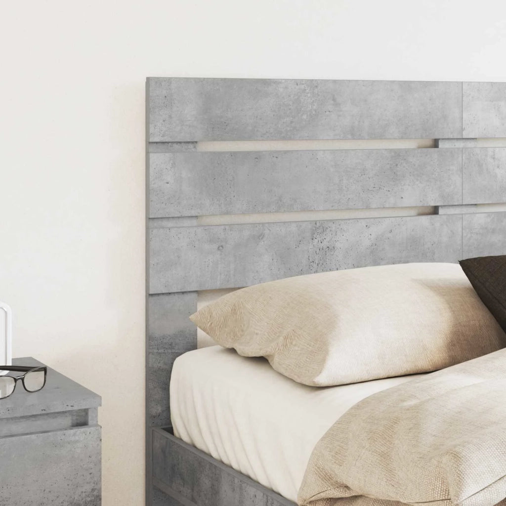 Testiera Grigio cemento Legno ingegnerizzato 888192
