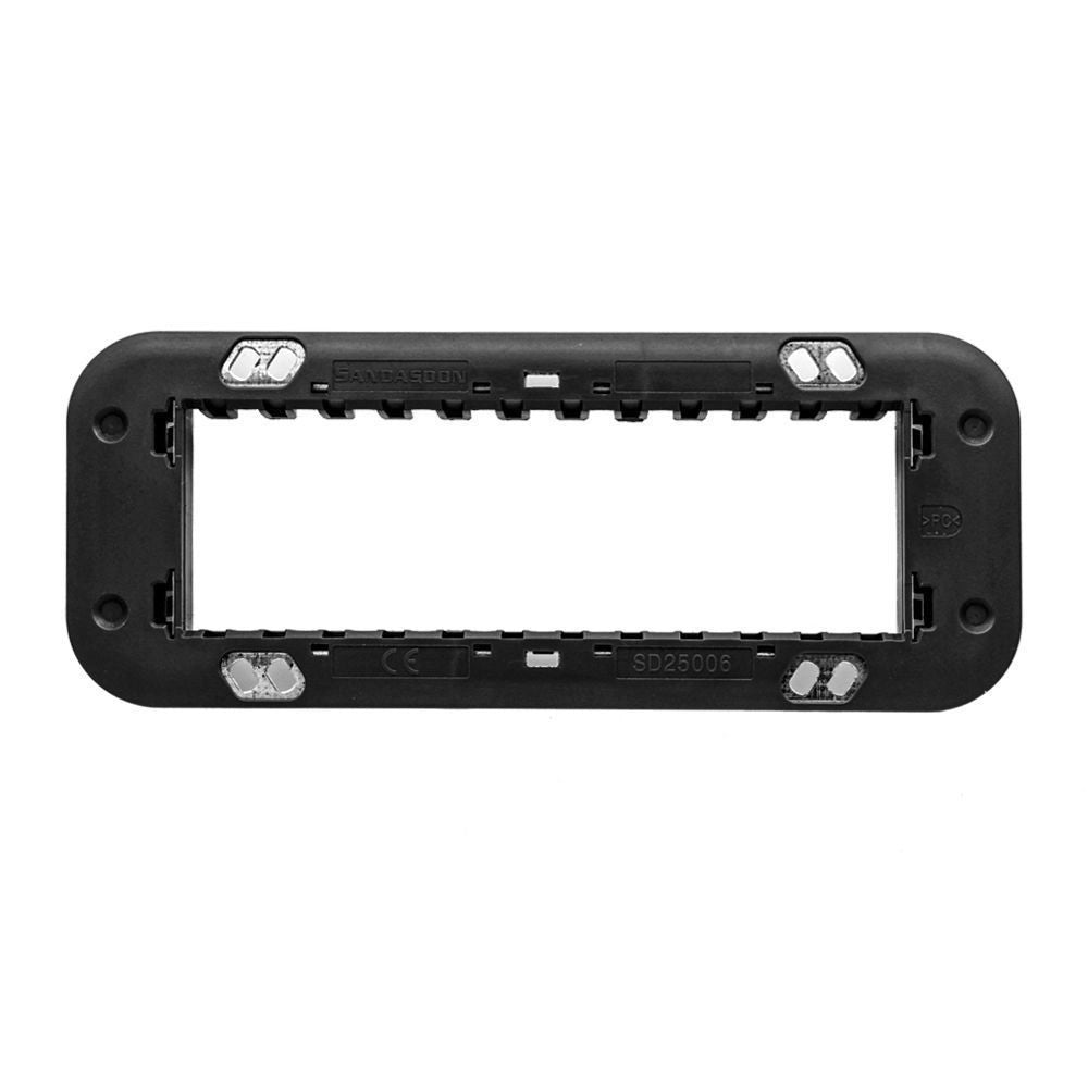Trade Shop - Supporto 3m 4m 6m Per Scatole 3 4 6 Moduli Compatibile Bticino Axolute -  -6 Fori     -