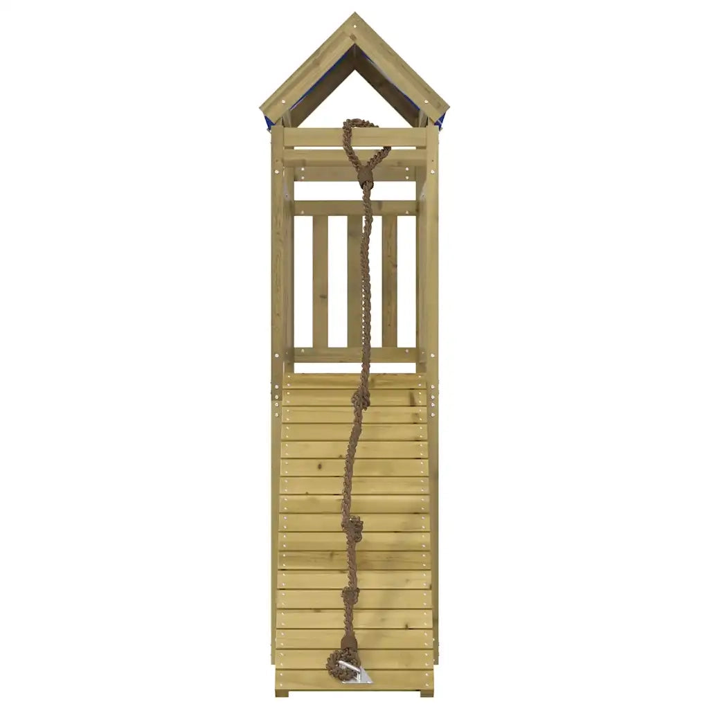 Set da Gioco da Esterno in Legno di Pino Impregnato
